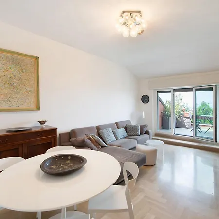 شقة Attico Center With View And Terrace *